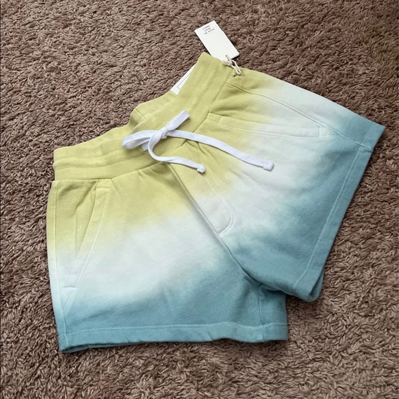 Mint & Lime Drawstring Shorts - Picture 4 of 12